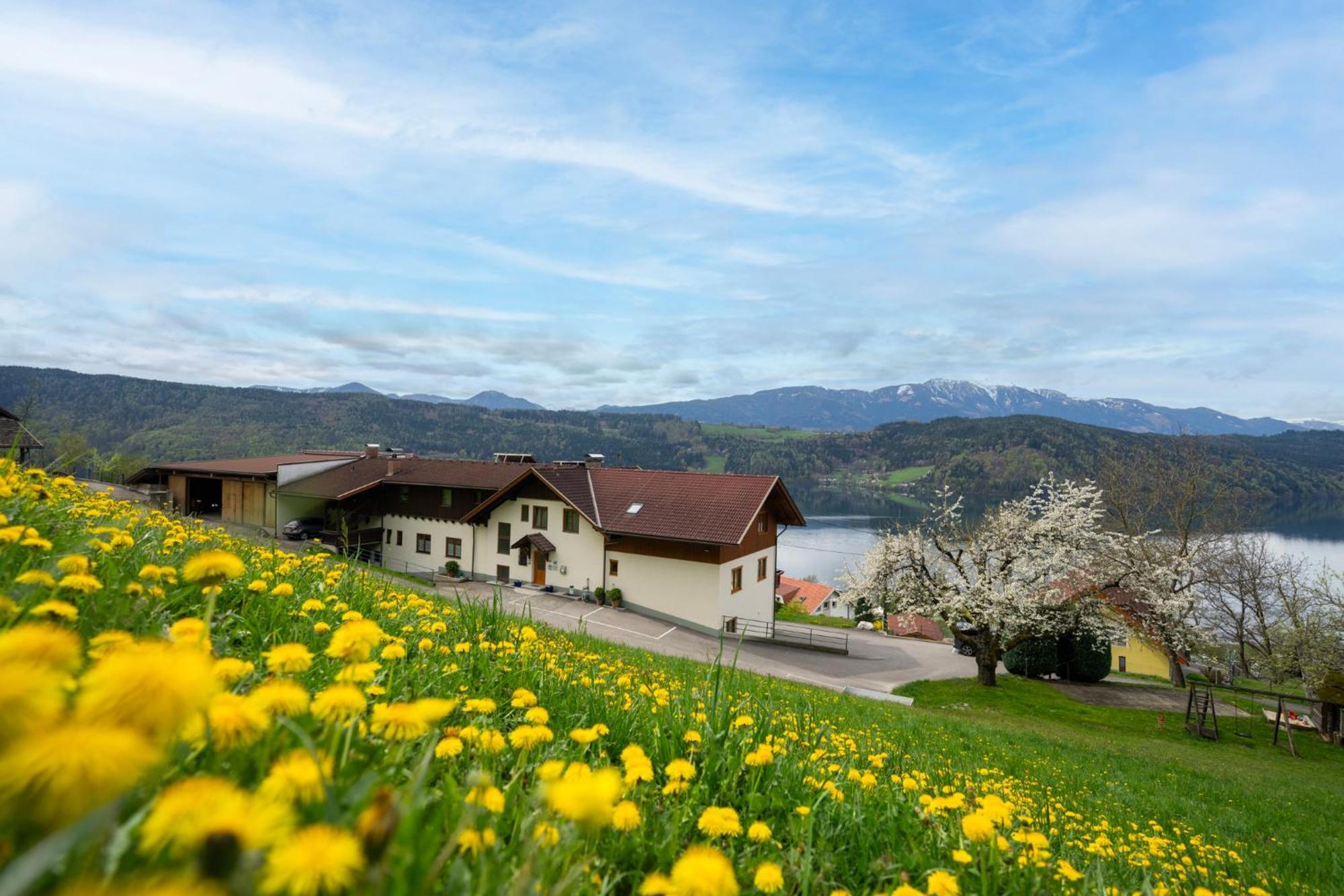 Frühstückspension Götzfried-Hof Millstatt Exteriör bild